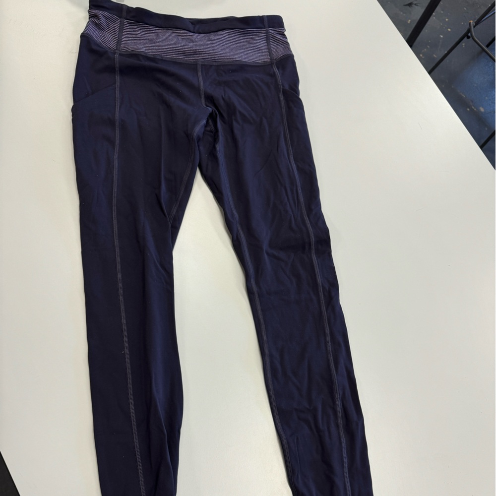 Lululemon fleece lined running leggings
